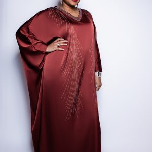 Abaya coupe fluide avec style et modestie