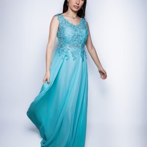 Robe de soirée pailletée