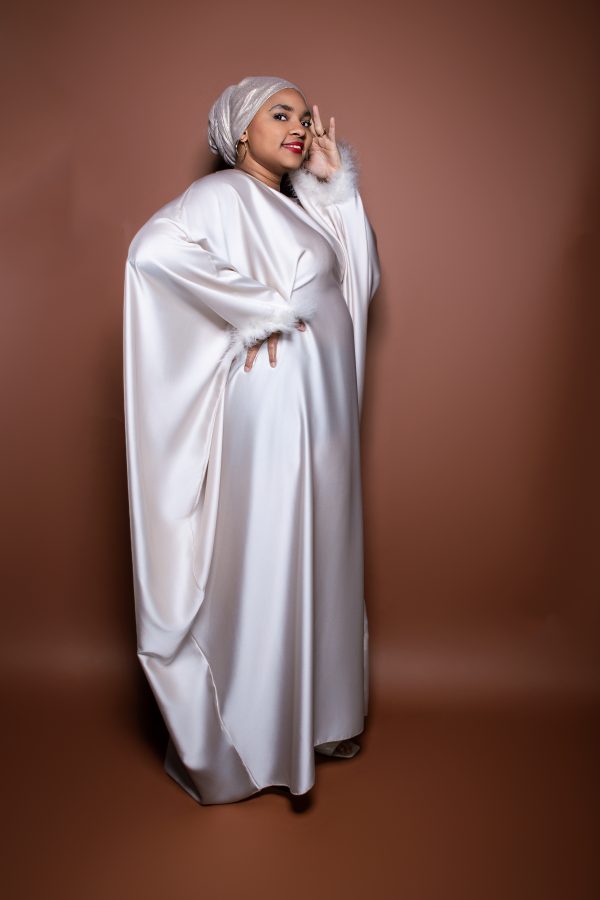 Abaya avec ceinture intérieure – Image 2