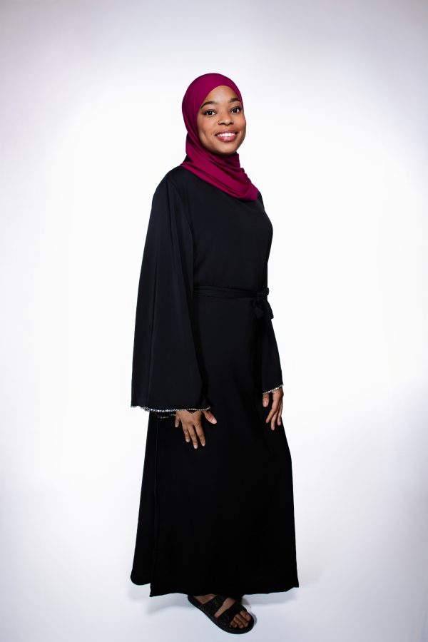 Abaya avec ceinture extérieure – Image 7