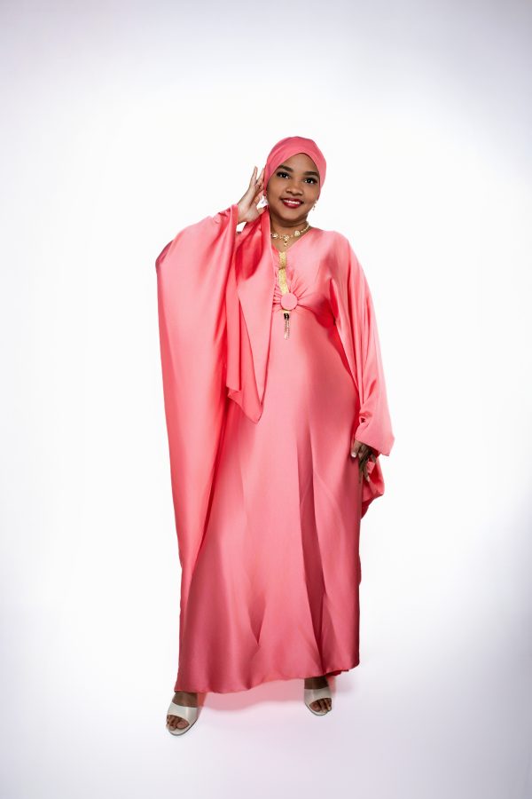 Abaya avec châle et ceinture intérieure  – Image 15