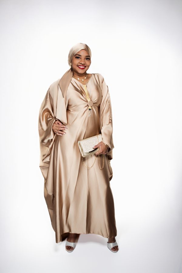 Abaya avec châle et ceinture intérieure  – Image 13