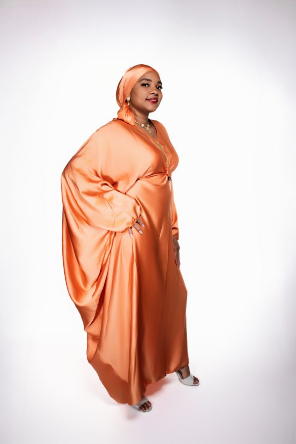 Abaya avec châle et ceinture intérieure  – Image 10