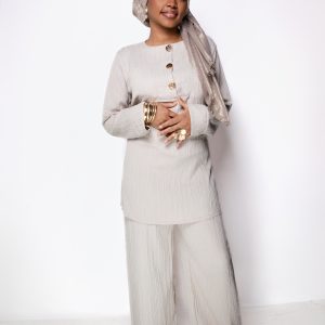 Ensemble Robe-Pantalon Élégant